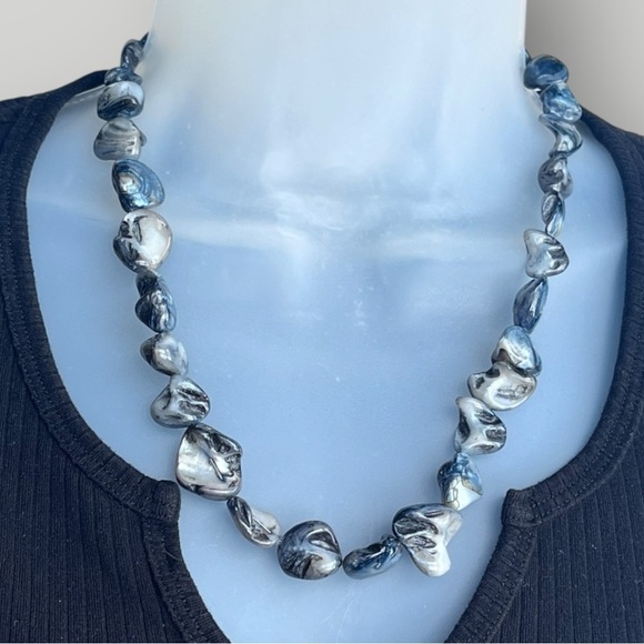 Handmade Necklace Multicolored Stones - Picture 2 of 14